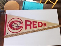 Vintage Cincinnati Reds  Pennant