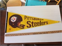 Vintage Pittsburgh Steelers Pennant