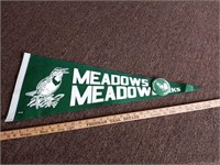 Vintage Meadows Meadowlarks Pennant + pin