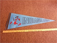 Vintage Indiana State Chief Pennant 1969-1989