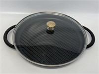 Staub France Cast Iron Grill Pan.