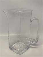 Simon Pearce Hand Crafted Glass Pitcher.