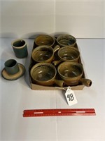 Loess Hill Pottery Soup Bowls (6)