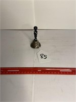 4" Tall Wooden handle Metal bell