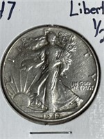 1947 liberty half dollar