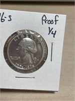 1976 Dash S proof quarter