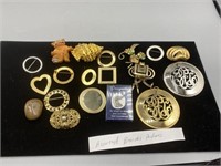 Vintage Assortment of Brooches and Pins