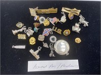 Vintage Assortment of Pins and Pendants
