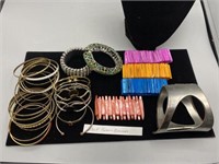 Large Assortment of Costume Bracelets