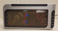 Elgin alarm clock powers up