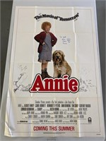 "Annie" Poster Autographed by Carol Burnett,