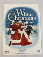 "White Christmas" Poster Autographed by