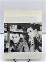* George Raft & James Cagney Autographed
