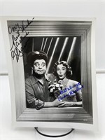 Jackie Gleason & Audrey Meadows Autographed Photo