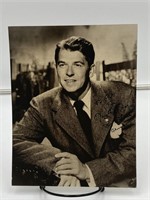 Ronald Reagan Autographed Photo