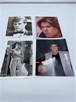(4) Kevin Bacon Autographed Photos