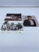 (3) Kevin Bacon Autographed Photos