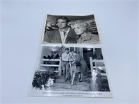 (2) Tippi Hedren & Rod Taylor Autographed Photos
