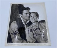 Jane Wyman & George Peck Autographed Photo