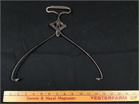 Ceder Lake Ice Co. Ice tongs