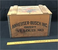 1970's Anheuser Busch beer box