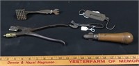 Group of vintage tools