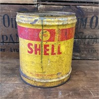Shell 4 Gallon Drum