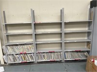 3 Bays Steel Adjustable Stock Shelving