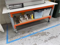 Steel Mobile Bindery Bench