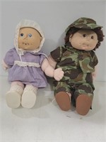 18" Cabbage patch couple