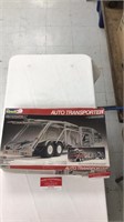 Auto transporter trailer model kit