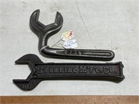 Sterling MFG Co D127 & Sawyer 4726 Wrenches