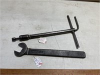 Silver 2134 & Letz E6075 Slide Hammer T Wrench
