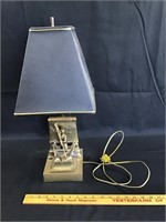 Brass Philadelphia Mfg. Co. Whale lamp