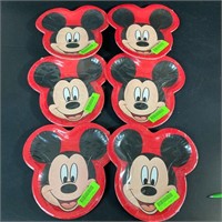 Lot Mickey Mouse Paper Plates