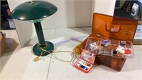 Sewing kit & lamp