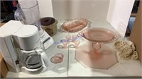 Pink depression, blender coffee maker