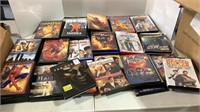 Large box of movie DVD’s, 100’s