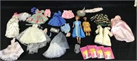 Viintage Barbie doll and clothes