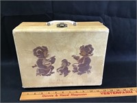 Vintage L-U-C-E 3 bears carry case