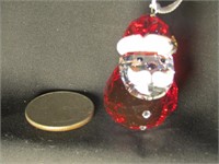 Swarovski Rocking Santa Ornament