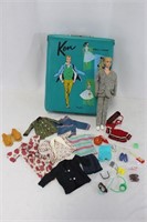 1962 Ken Doll with Carrying Case