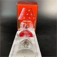 Christmas Tealight Holder Lamp Snowman