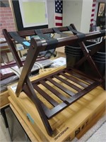 LUGGAGE RACK-CAPPUCCINO FINISH