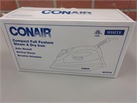 CONAIR COMPACT FULL FEATURE STEAM & DRY IRON