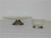 Cake Stand And Small Serving Dish