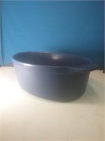 New blue technique casserole baking pan