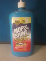 Full bottle of mop and shine