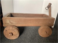 Vintage Antique Wooden Wagon