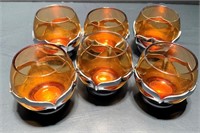 VINTAGE FARBER BROTHERS WITH 6  LARGE LIQUEUR